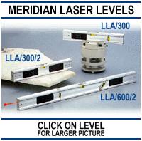 Meridian Laser Levels -  click on a level for a larger picture